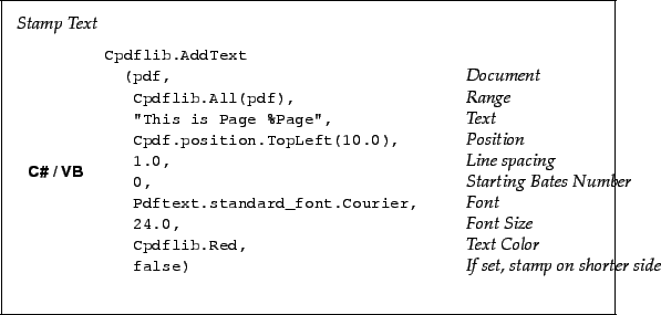 \begin{framed}
\noindent\textit{Stamp Text}
\par
\vspace{2mm}
\noindent\begin{ta...
..., stamp on shorter side}\\
\end{tabbing}\end{minipage}\end{tabular}\end{framed}