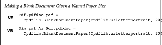 \begin{framed}
\noindent\textit{Making a Blank Document Given a Named Paper Size...
...usletterportrait, 20)!
\end{minipage}\\ [5mm]
\end{tabular}\\
\par
\end{framed}