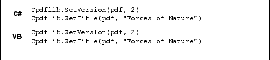 \begin{framed}
\noindent\begin{tabular}{rl}
\small\sffamily\textbf{C\char93 } &
...
...tle(pdf, ''Forces of Nature'')!
\end{minipage}\\ [5mm]
\end{tabular}\end{framed}
